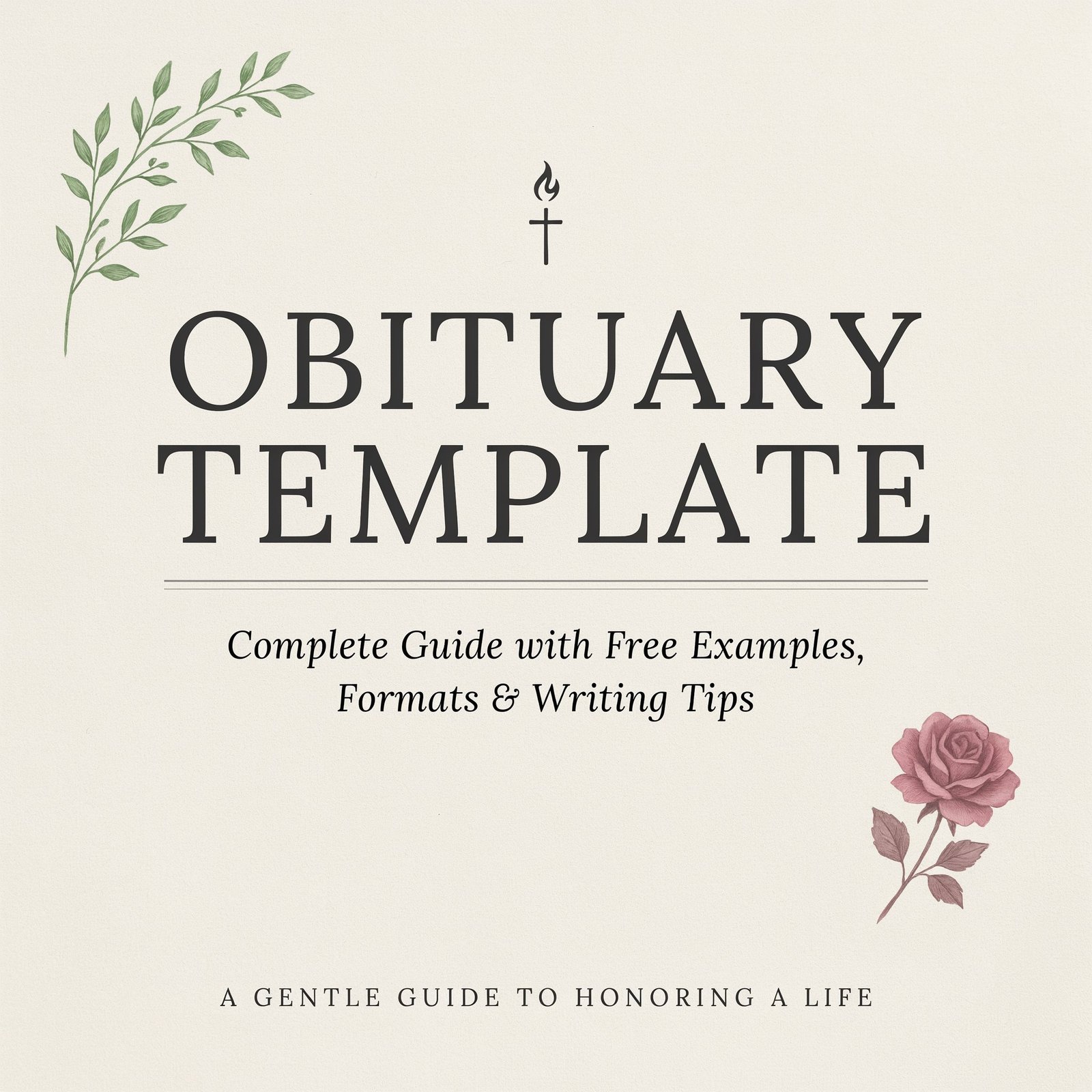 obituary template
