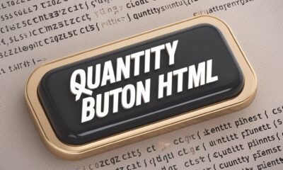 quantity button html