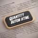 quantity button html