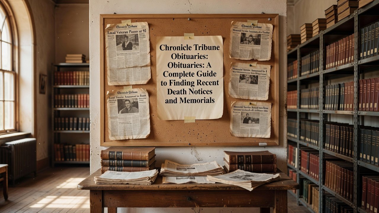 chronicle tribune obituaries