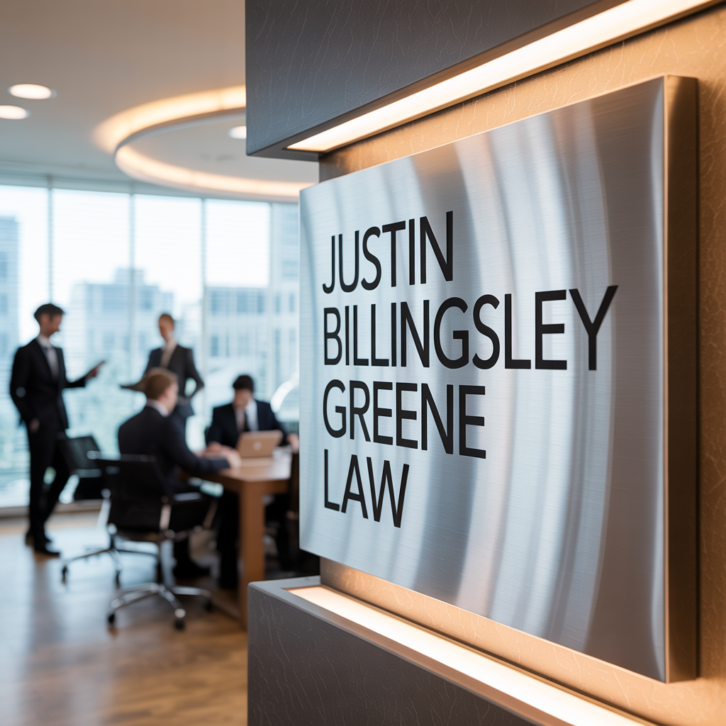 justin billingsley greene law