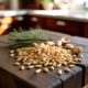 pine kernels and pine nuts
